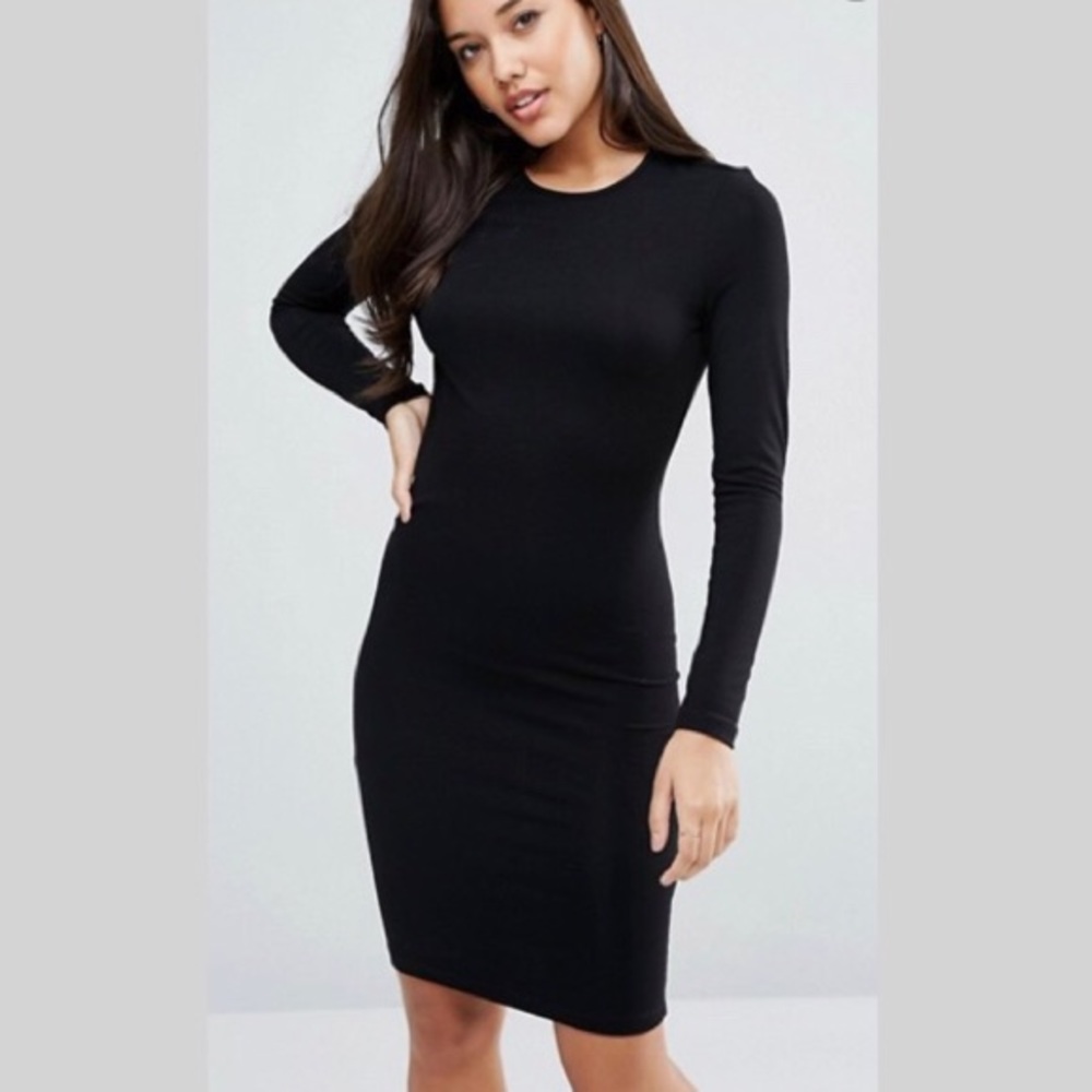 ASOS FITTED STRETCH DRESS